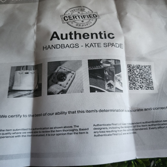 NWOT Kate Spade w/ COA Arbour Hill Small Elodie Bag - Picture 16 of 16